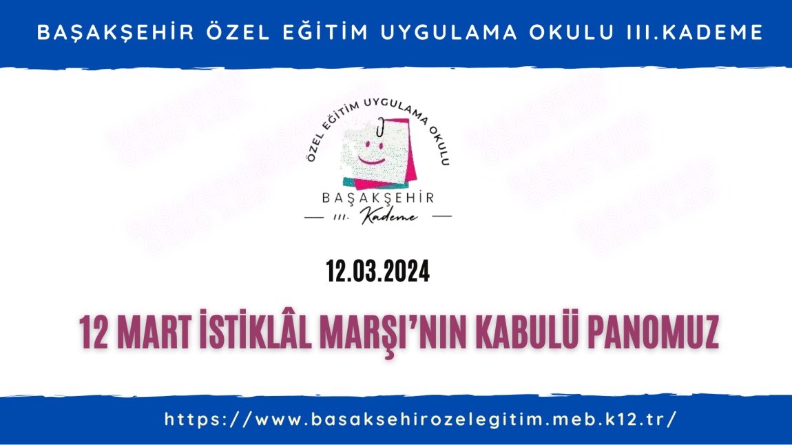 12 Mart İstiklal Marşının Kabulü ve M. Akif Ersoy´u Anma Günü